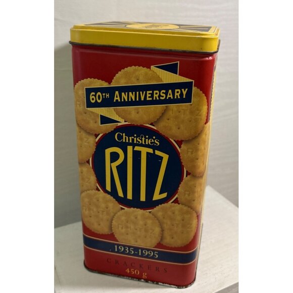 Christie Ritz Tin 60th Anniversary Collectible 1935-1995 Limited Edition - Picture 3 of 9